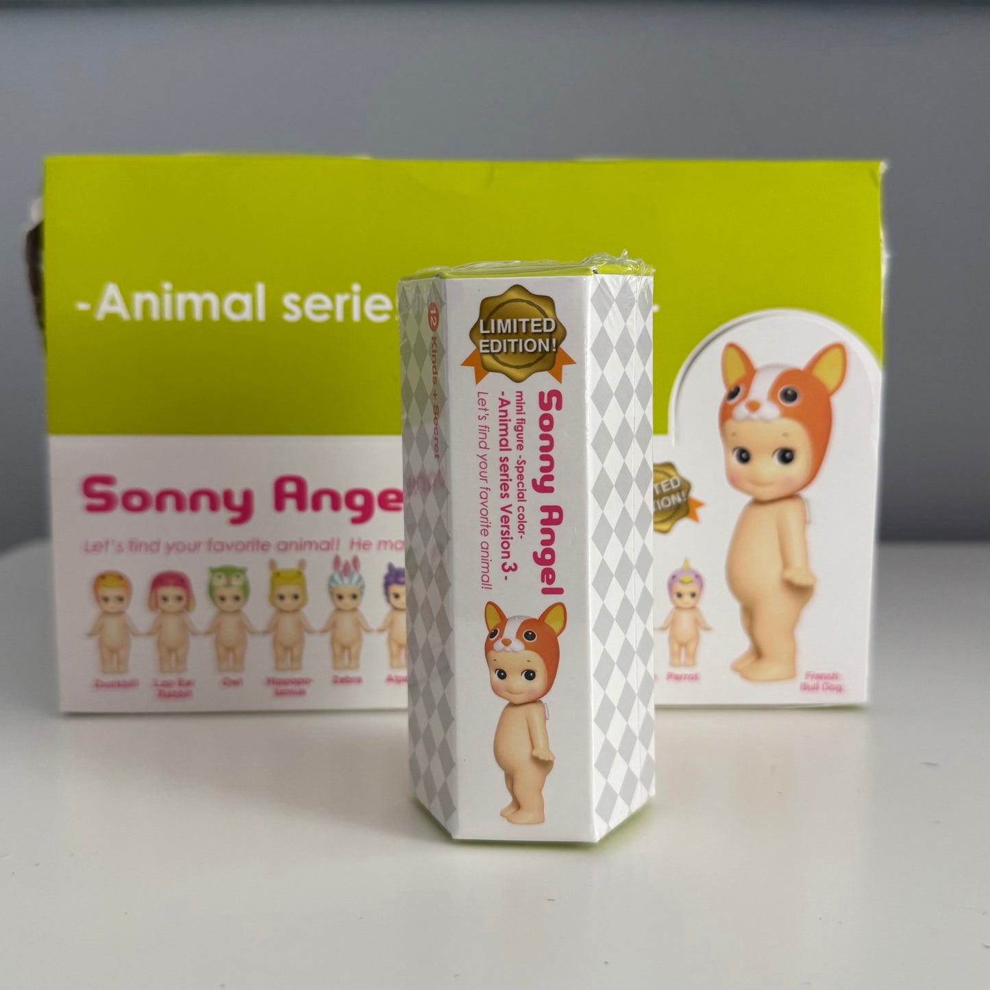 SONNY ANGEL SPECIAL COLOR ANIMAL VERSION 3 SERIES 2018 (RARE)