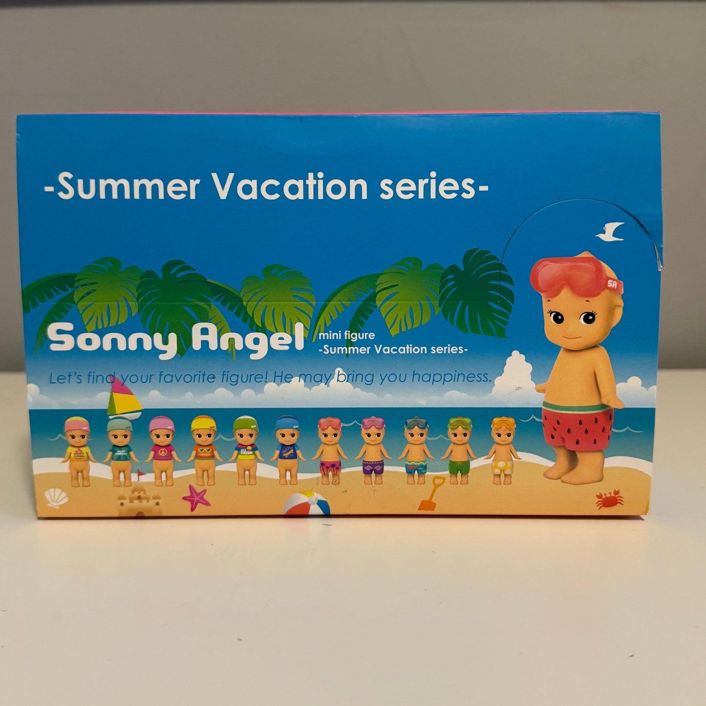 SONNY ANGEL SUMMER VACATION SERIES 2017 (OPENED) (RARE)